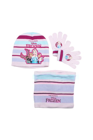 3-delige Set Frozen Disney - Roze en Paars
