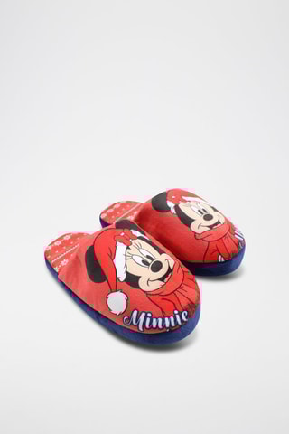 Pantoffels Mickey en Minnie Disney - Rood