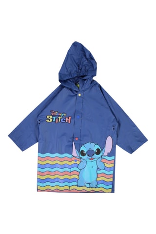 Regenjas met Capuchon Stitch Lilo & Stitch Disney - Blauw