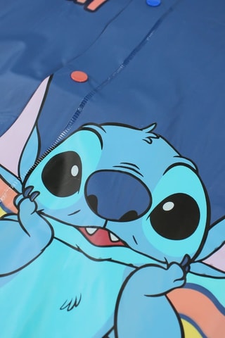 Regenjas met Capuchon Stitch Lilo & Stitch Disney - Blauw