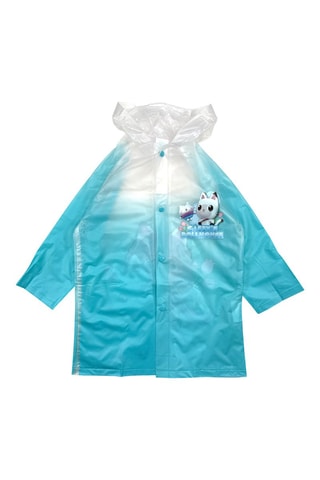 Regenjas met Capuchon Gabby en het Magische Huis - Blauw
