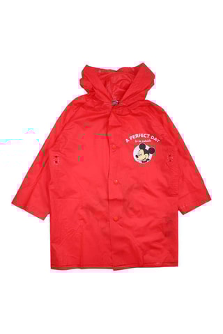 Regenjas Mickey Disney - Rood