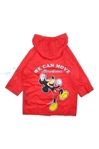 Regenjas Mickey Disney - Rood