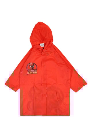 Regenjas met capuchon Spider-Man Avengers Marvel - Rood