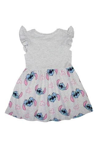 Jurk Stitch Lilo en Stitch Disney - Gemêleerd Lichtgrijs