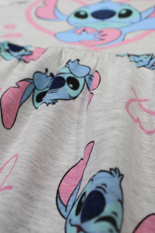 Jurk Stitch Lilo en Stitch Disney - Gemêleerd Lichtgrijs