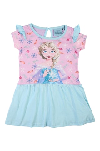 Jurk Elsa Frozen Disney - Hemelsblauw en Roze