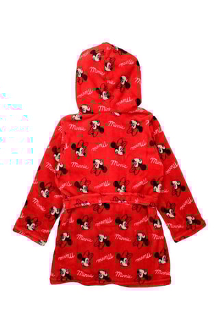  Fleece Badjas Minnie Disney Rood