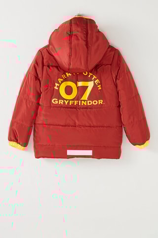 Gewatteerde Jas met Capuchon Harry Potter Bordeauxrood