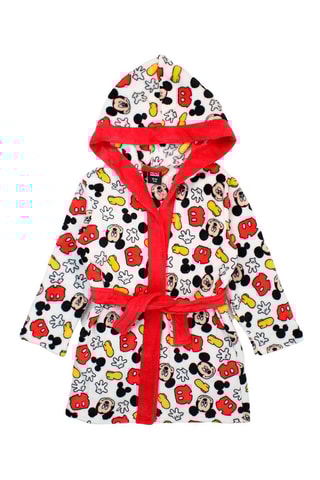 Fleece Kamerjas Disney Mickey - Wit en Rood