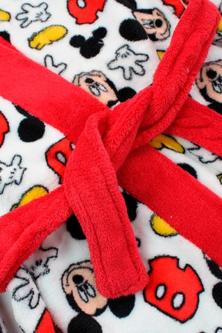 Fleece Kamerjas Disney Mickey - Wit en Rood