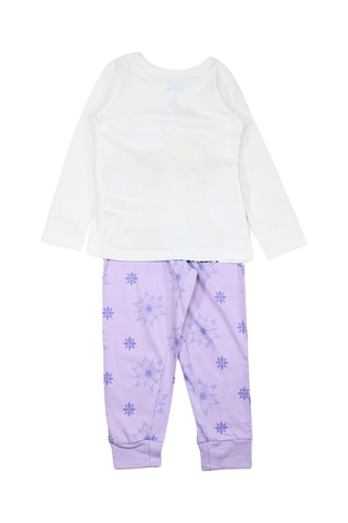 Pyjama Frozen Disney - Lila en Wit