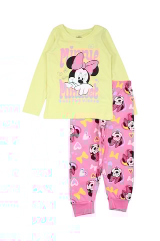 Pyjama Minnie Disney - Roze en Geel