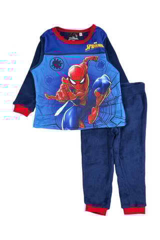 Velours Pyjama Spider-Man Avengers Marvel - Marineblauw