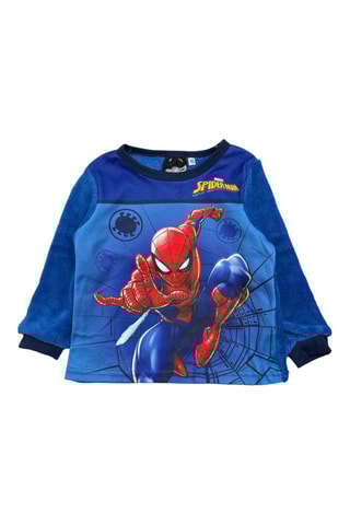 Velours Pyjama Spider-Man Avengers Marvel - Koningsblauw