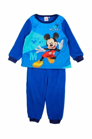 Fleece Pyjama Mickey Disney Blauw