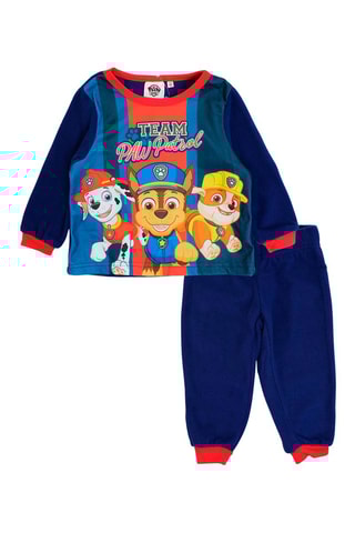 Fleece Pyjama Paw Patrol Marineblauw