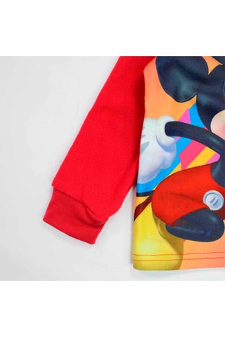 Fleece Pyjama Mickey Disney Rood en Marineblauw