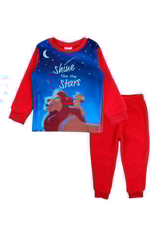 Fleece Pyjama The Lion King Disney - Rood en Marineblauw 
