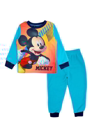 Fleece Pyjama Mickey Disney Turquoise