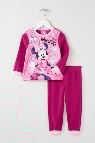 Fleece Pyjama Minnie Disney Paars