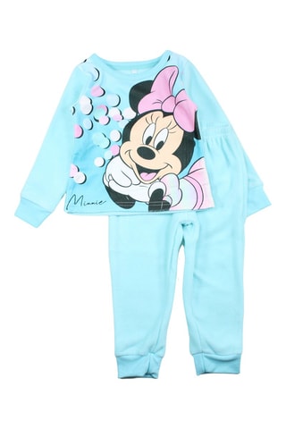 Fleece Pyjama Minnie Disney - Turquoise