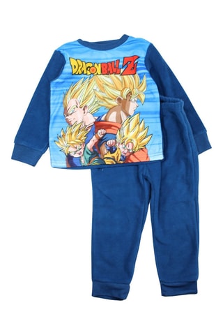 Fleece Pyjama Dragon Ball - Marineblauw