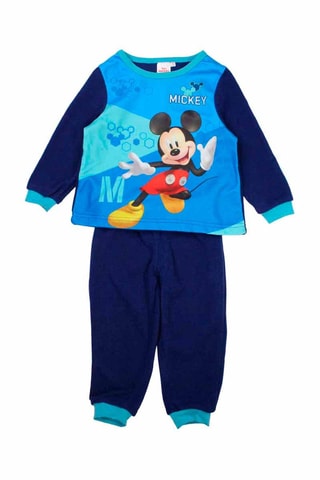 Fleece Pyjama Mickey Disney Marineblauw