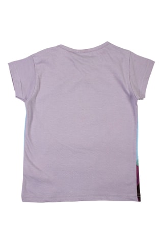 T-shirt Frozen Disney - Lichtpaars en Hemelsblauw