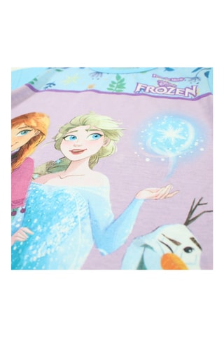 T-shirt Elsa en Anna Frozen Disney - Hemelsblauw