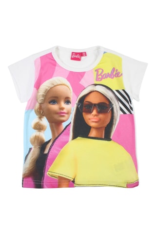 T-shirt Barbie - Wit