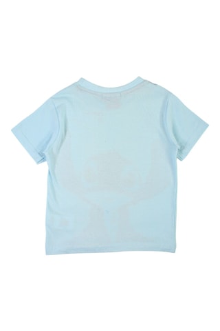 T-shirt Stitch Lilo en Stitch Disney - Hemelsblauw