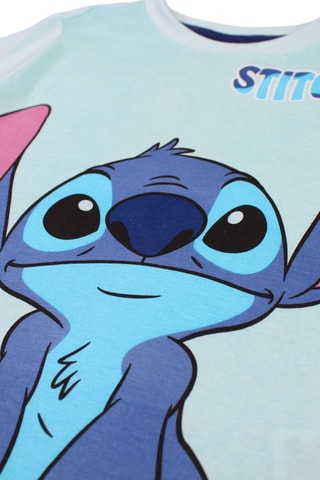 T-shirt Stitch Lilo en Stitch Disney - Hemelsblauw