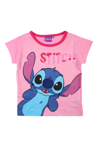 T-shirt Stitch Lilo en Stitch Disney - Roze