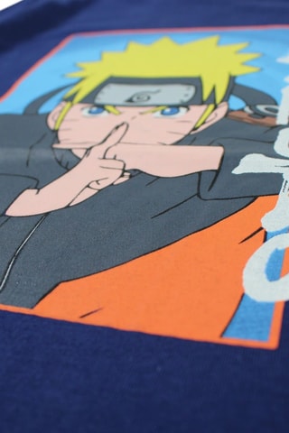 T-shirt Naruto Shippuden - Marineblauw