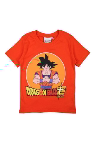 T-shirt Son Goku Dragon Ball Super - Oranje