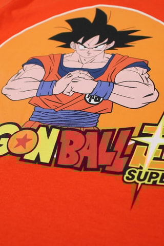 T-shirt Son Goku Dragon Ball Super - Oranje
