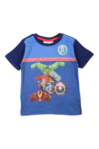 T-shirt Avengers Marvel - Marineblauw