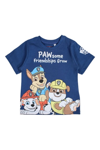 T-shirt Paw Patrol - Marineblauw