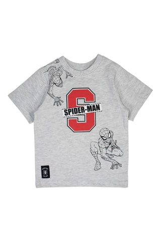 T-shirt Spider-Man Avengers Marvel - Gemêleerd Grijs