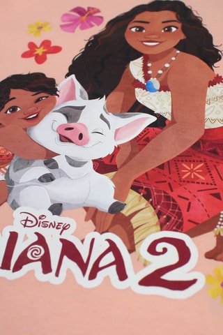 T-shirt Vaiana De legende van het einde van de wereld Disney - Roze