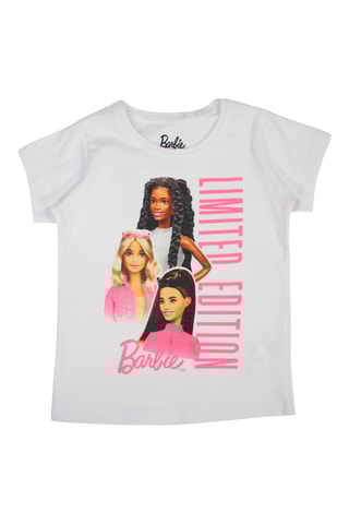 T-shirt Barbie - Wit