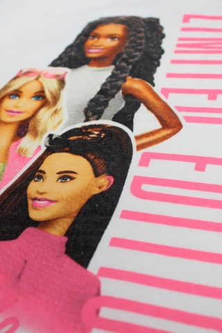 T-shirt Barbie - Wit
