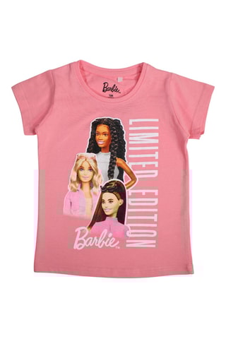 T-shirt Barbie - Roze