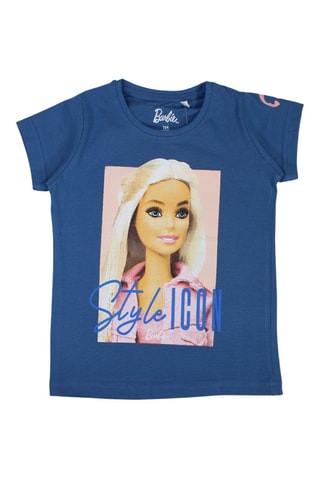 T-shirt Barbie - Marineblauw