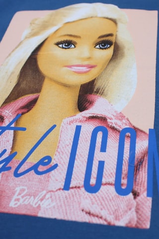 T-shirt Barbie - Marineblauw