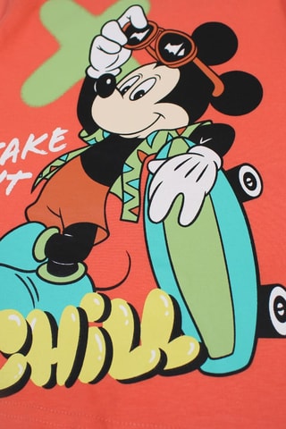 T-shirt Mickey Disney - Oranje