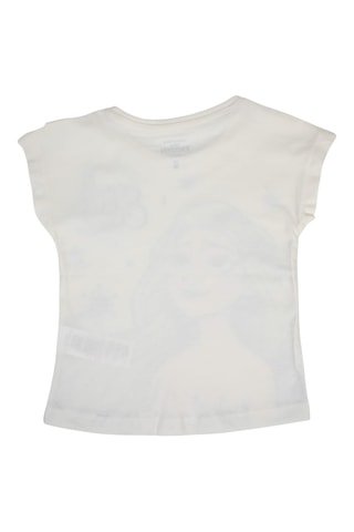 T-shirt Elsa Frozen Disney - Wit