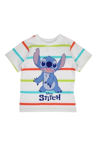 T-shirt Stitch Lilo en Stitch Disney - Wit