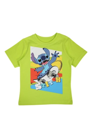 T-shirt Stitch Lilo en Stitch Disney - Groen